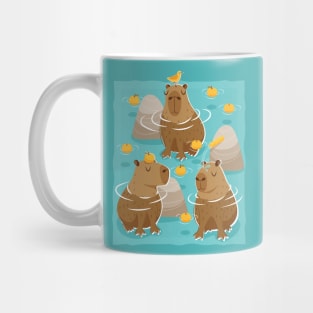 Capybaras Chilling Mug